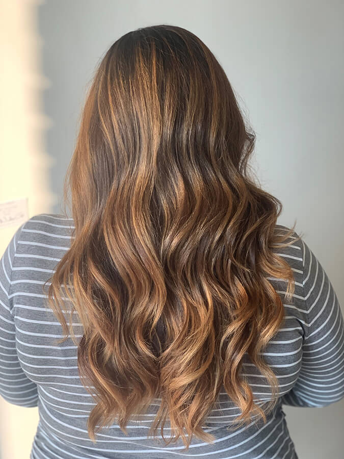 The Woodlands Womens Haircut Conroe Balyage Spring Ombre Color