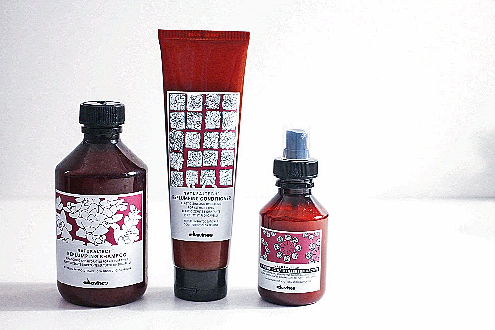 Davines Replumping Products
